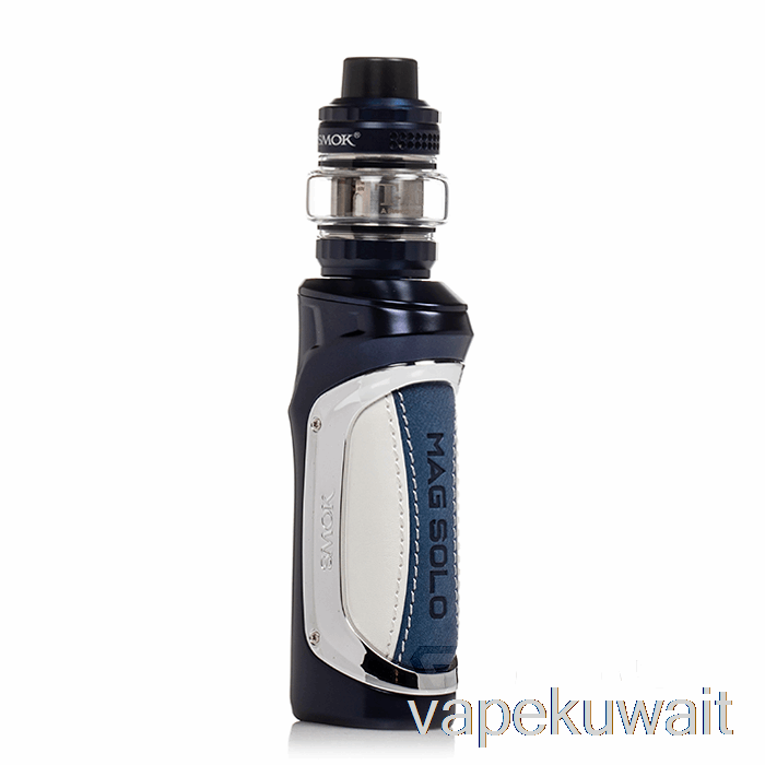مجموعة سموك ماج سولو 100 وات، مجموعة أدوات الـvape باللون الأبيض والأزرق